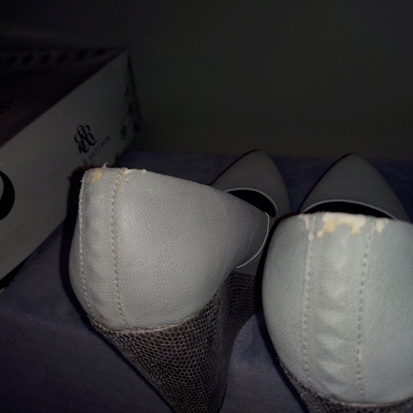 Rock & Republic Size 10 Wedge Heels in pewter - Picture 4 of 5